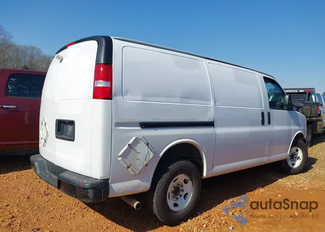 2014 Chevrolet Express 2500 Work Van from USA, damaged, VIN 1GCWGFCA7E1205975